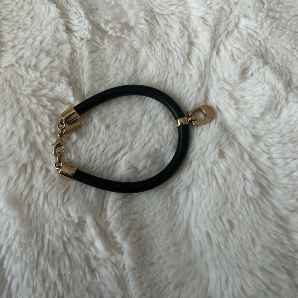 Coach black leather bracelet - Picture 2 of 2